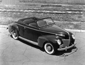 1940 Mercury convertible